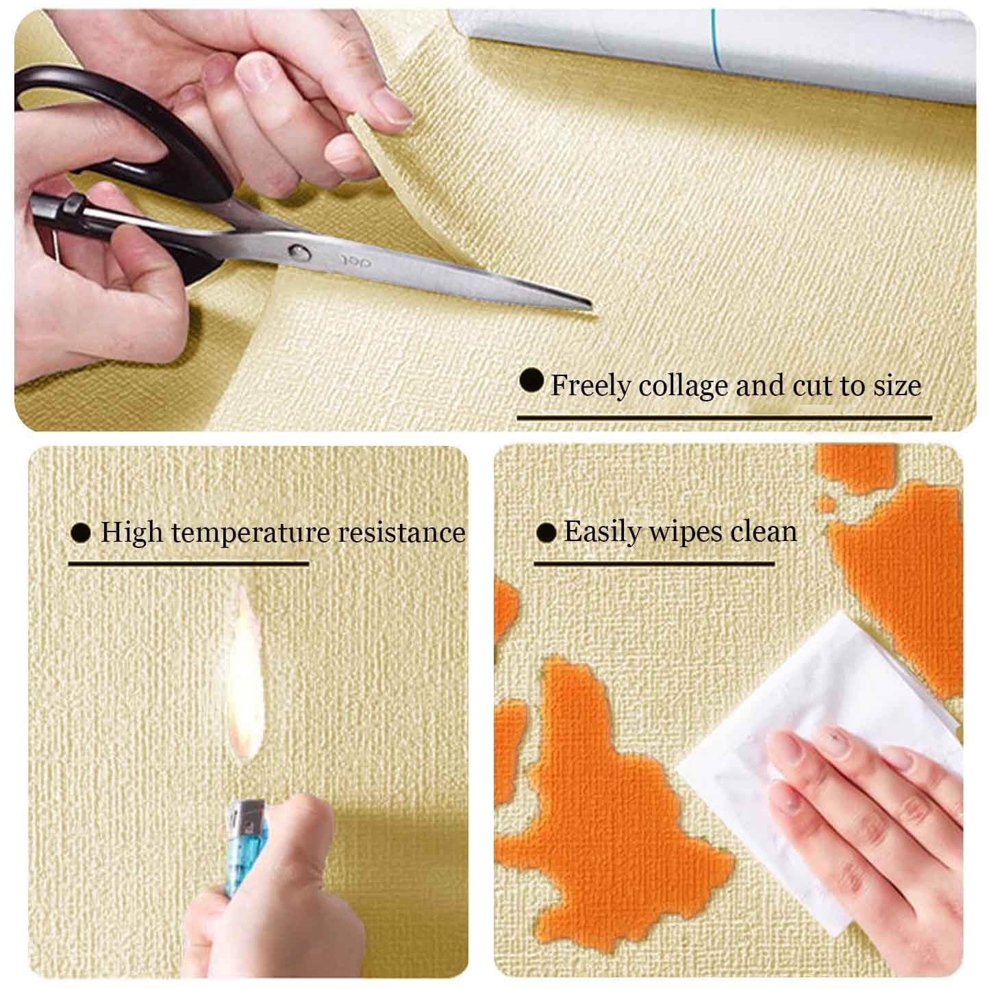 Wandpaneele Gepolstert Kinderzimmer,500 * 50cm Wand Wandkissen Selbstklebend Kinderzimmer Wall Panels Paneele Selbstklebend Schlafzimmer Wandschutz Bett Wandpolster(D/thick/9mm)