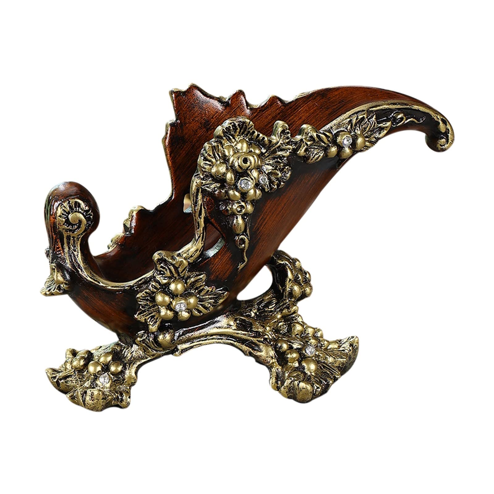 Porte-Bouteille de vin de Luxe en résine vintage pour décoration de table raffinée