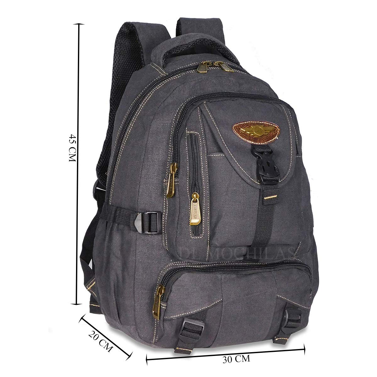 Mochila Escolar Masculina Feminina Em Lona Reforçada (Preto) em promoção! Veja a oferta e mais achadinhos de Mochilas & Pastas Masculinas 6 Hoje é o melhor dia para comprar Mochila Escolar Masculina Feminina Em Lona Reforçada (Preto) com aquele preço maroto! Promoção! Aproveite a oferta! 6