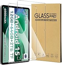 CONAPIKA Pack of 2 Screen Protectors for TABWEE T80/TABWEE T80 Android 15 Tablet 10 Inches, 9H Hardness Anti-Fingerprint Tempered Glass Ultra Clear Bubble Free Anti-Scratch Screen Film
