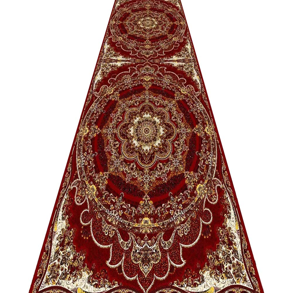 Alfombra de pasillo moderna ZRUYI color B: moqueta resistente y cortable de 0.6x3m