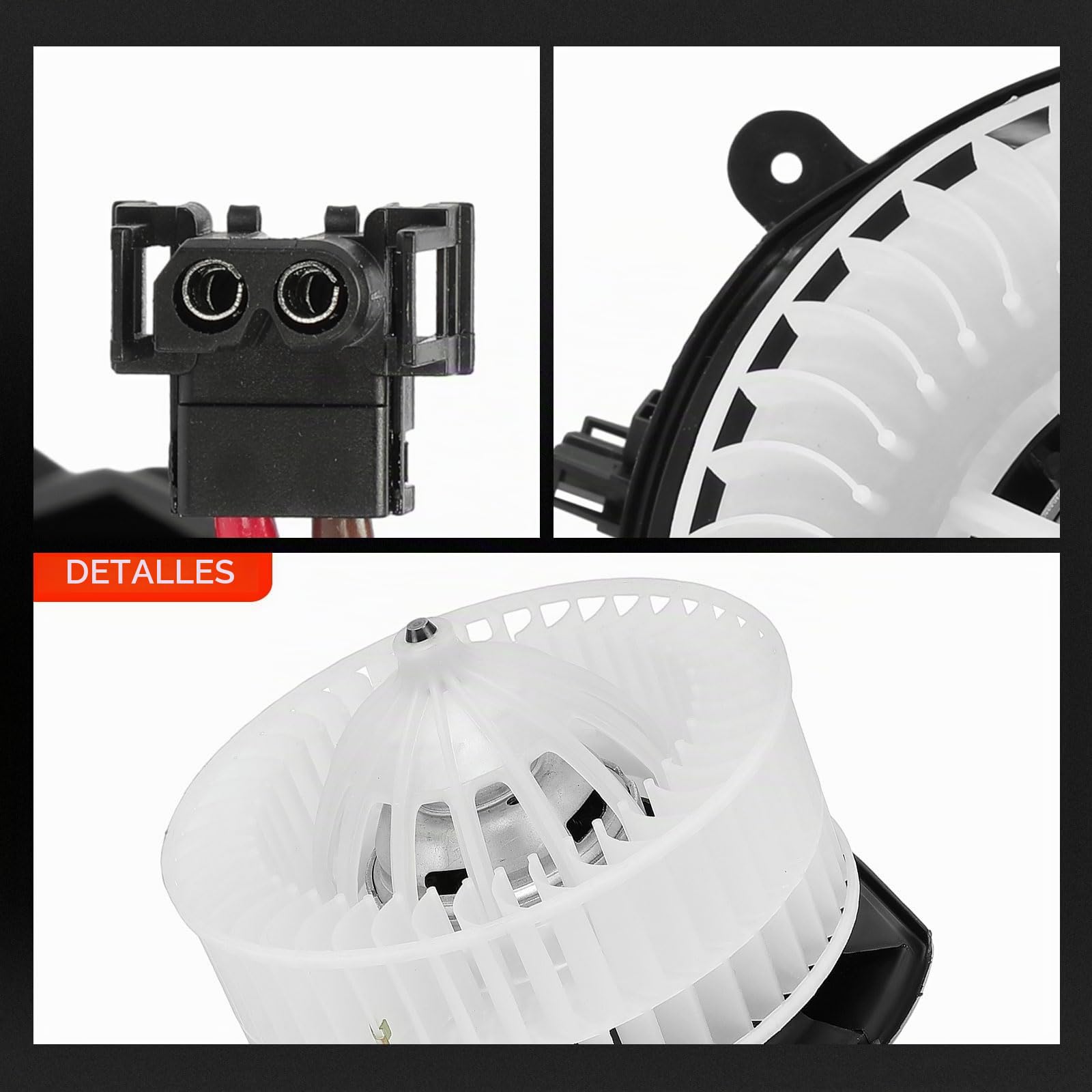 Frankberg Motor del Ventilador del calefactor Compatible con Clase E W211 Clase E T-Model S211 CLS C219 Replace# 2118300408