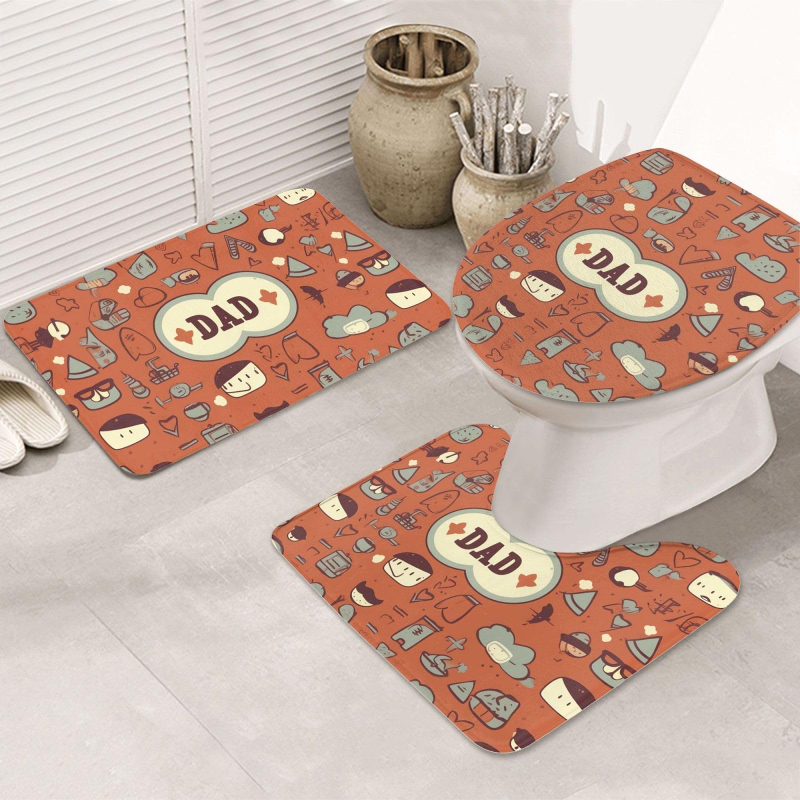Tapis de salle de bain antidérapant pour éviter les glissades et absorber l'eau