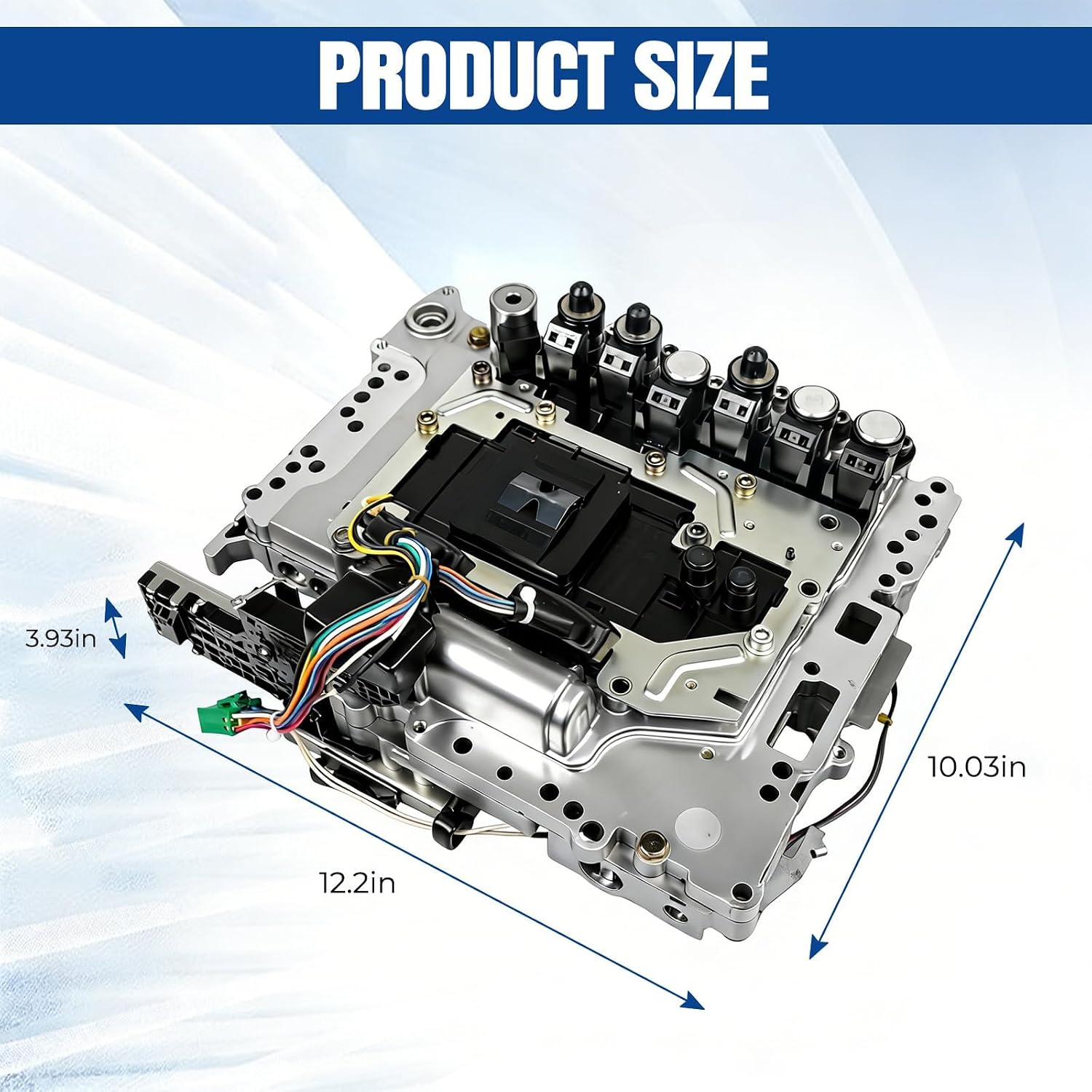 Valve Body Transmission Solenoid TCM TCU (Reman), Compatible with Nissan Models, Replacement for RE5R05A, 0260550002