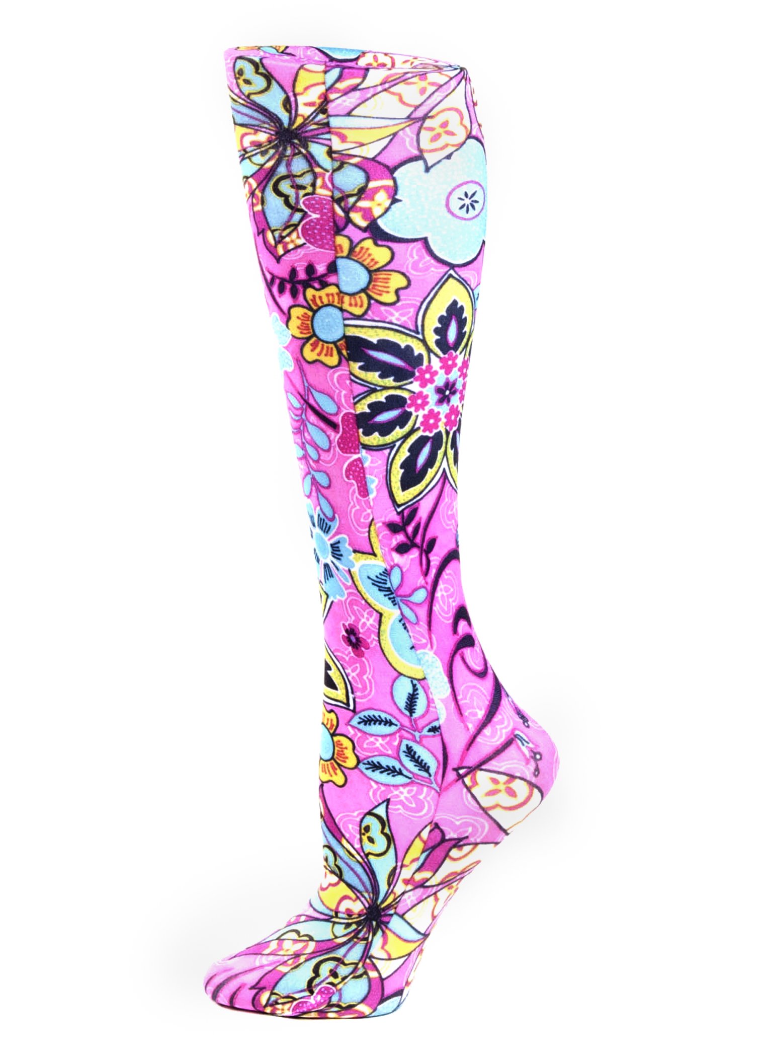 Celeste Stein Therapeutic Graduated Women Compression Socks, Diabetic Socks For Womens, 8-15 mmHg For Regular Calf