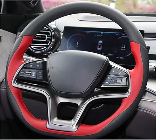 Fundas de volante para BYD Song Plus Dmi Song Pro EV New Energy Qin Plus, cubierta personalizada para volante de automóvil
