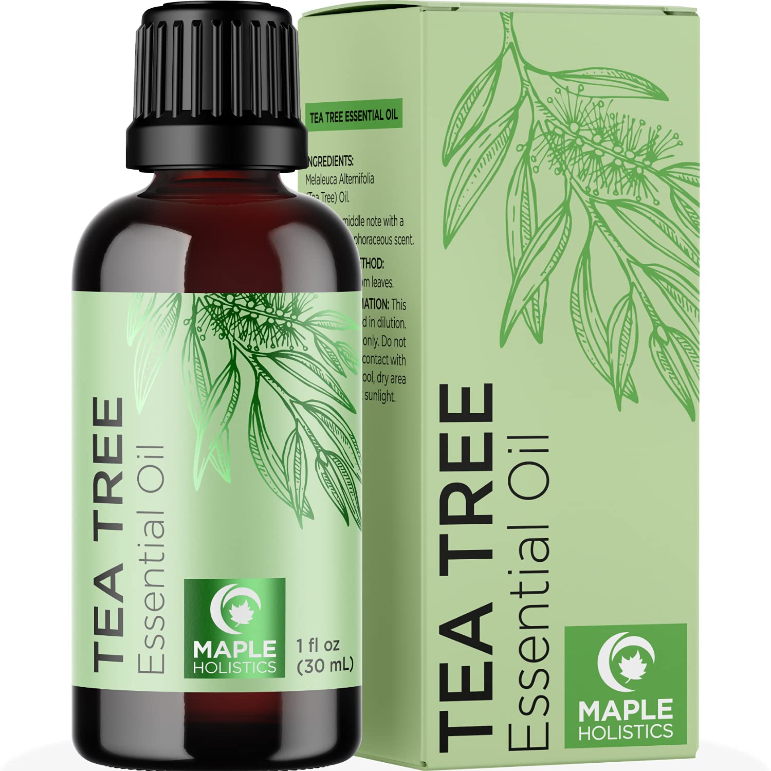 Pure Tea Tree Essential Oil Pure Tea Tree Oil for Hair Skin and Nails
