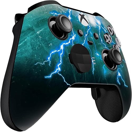 Miniatura 2 de Custom Controllerzz Elite Series 2 Controller Compatible With Xbox One, Xbox Series S, and Xbox Series X (Green Skies)