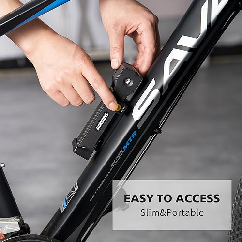 Miniatura 6 de Cerradura de bicicleta plegable para bicicleta Scooter Cerraduras plegables con 3 llaves Cerradura de bicicleta resistente con soporte de montaje