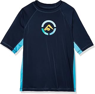 Kanu Surf
Boys' Revival UPF 50+ Sun Protective Rashguard Swim Shirt
