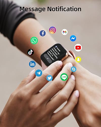 Miniatura 3 de Parsonver FIFIX1 - Reloj inteligente para mujer, contestarhacer llamadas, pantalla táctil HD de 1.91 pulgadas, monitor de oxígeno en sangre de sueño