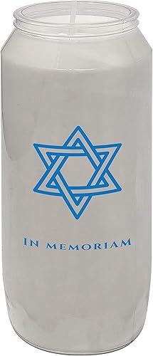 Miniatura 5 de Yahrzeit - Velas conmemorativas Yahrzeit de 7 días de combustión, paquete de 3