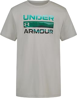 Under Armour Boys' Short Sleeve Graphic T-Shirt, Soft & Comfortable, Outdoor Collection