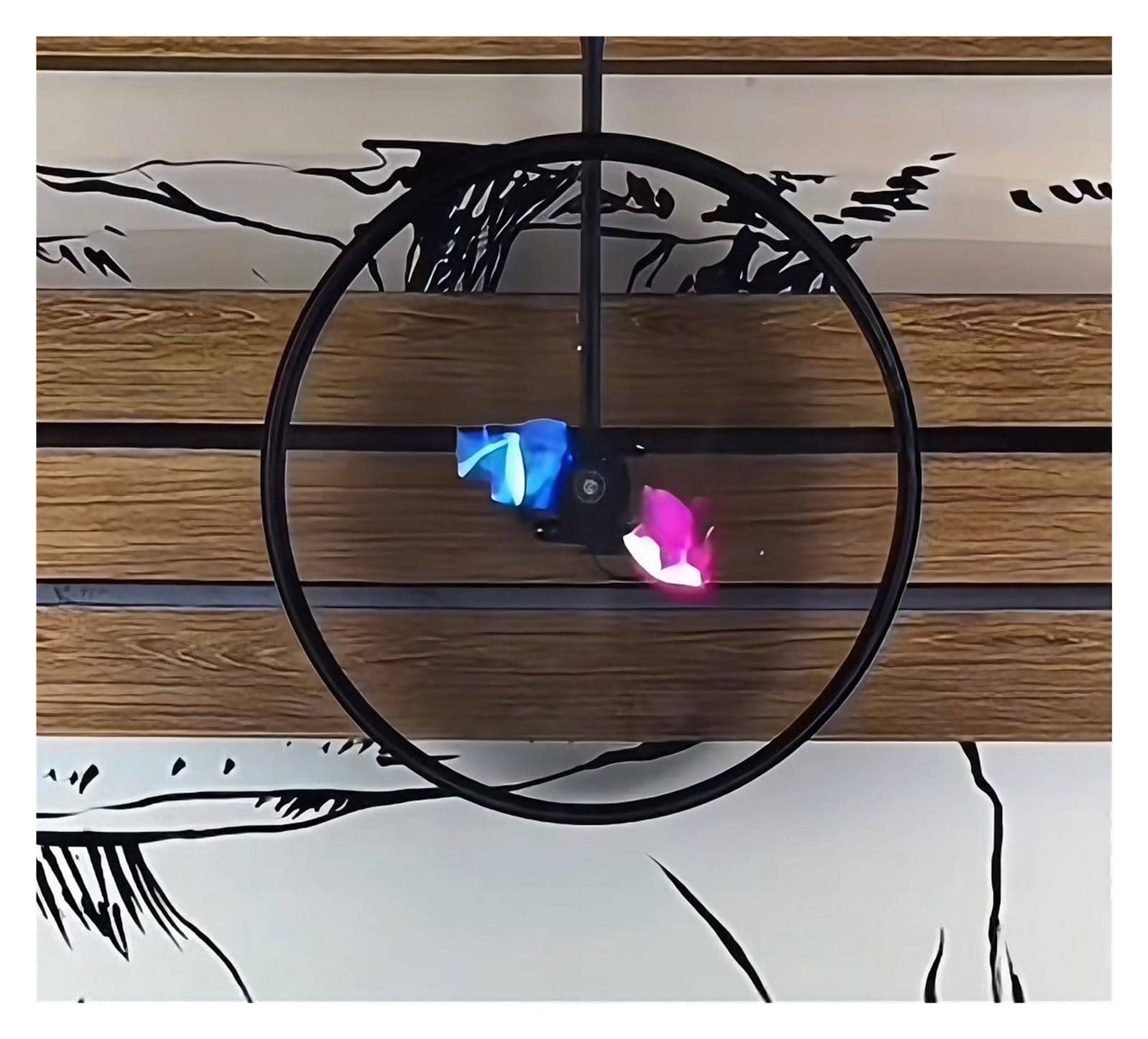 Amazon.co.jp: 60CM 屋外広告用ホログラフィックプロジェクター フロア