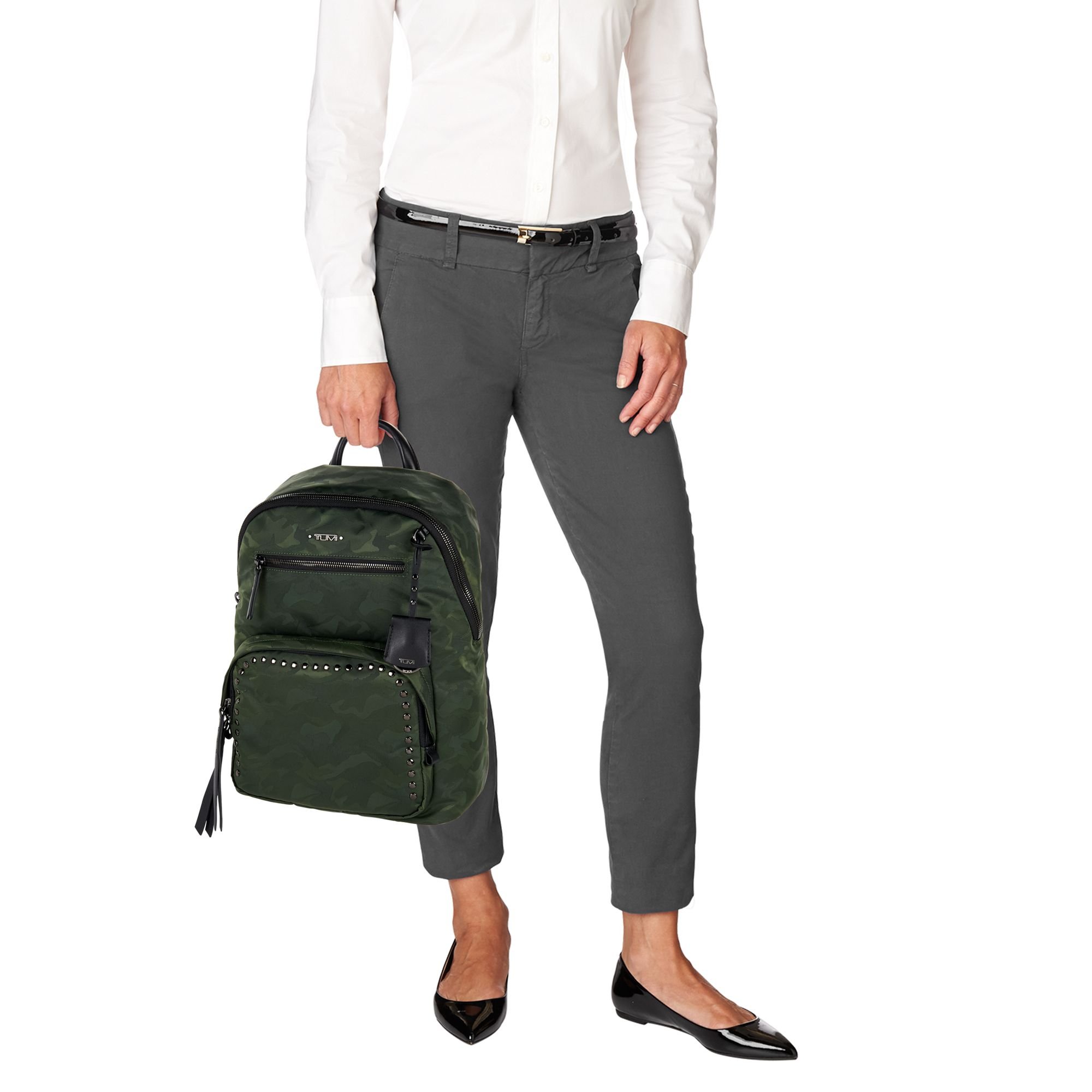 TUMI Voyageur Hagen Laptop Backpack 12 Inch Computer Bag For Women