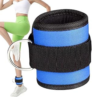 ケーブルマシン用の足首ストラップ、ケーブルマシン用のジムアンクルストラップ - ワークアウト用の調整可能な足首ケーブルストラップ - 戦利品トレーニング用品、滑り防止脚の延長、股関節誘ductors女性男性