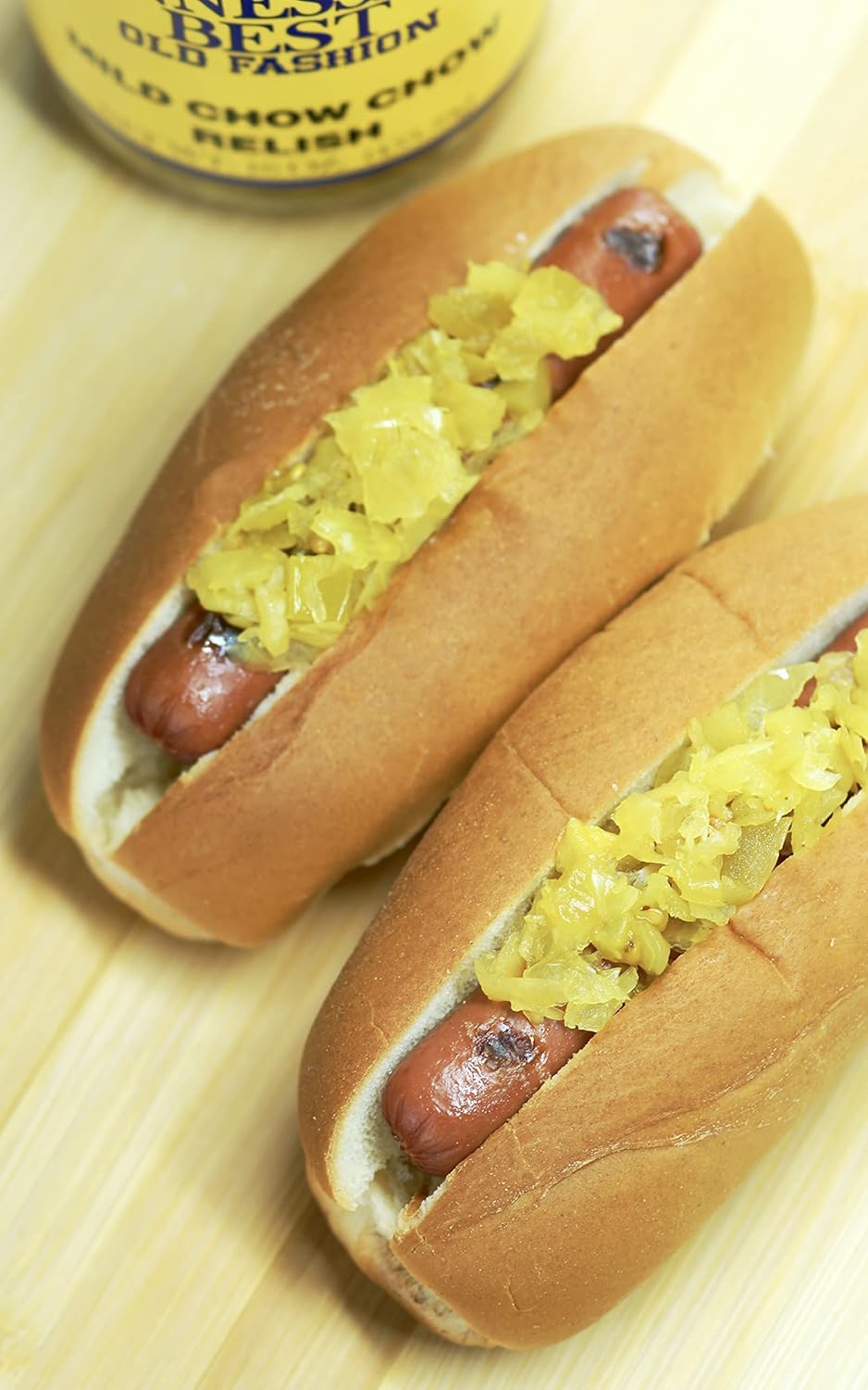 Tennessee's Best Southern Hot Chow Chow Relishes (2 Pack) | Handcrafted and Small Batch Made | Spicy and Tangy |A Perfect Match For Your HotDog, Sandwich, or Bean Soup
