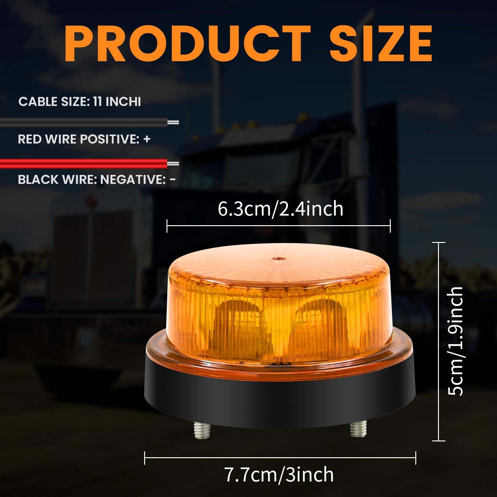 Het Toepassen van een Stroboscoop Noodlicht Zwaailicht LED