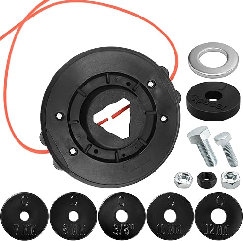 21560056 Universal Two Line String Trimmer Head Includes Adaptors Replacement for Echo GT-225 GT200 GT-230 GT225 GT2000 SRM225 SRM230 SRM280 SRM-315 SRM-5000 CLS-5810 SRM-4605