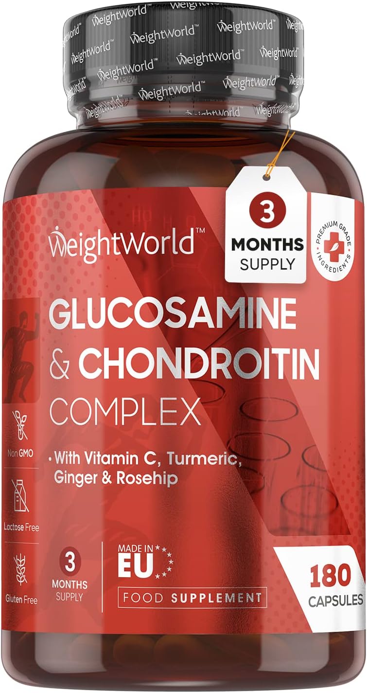 Glucosamine and Chondroitin High Strength (3 Months Supply) 180mg
