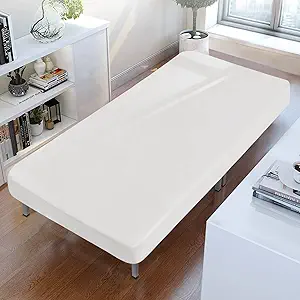 Cot Sheets 30" x 80", Cot Size Sheet Fitted with Narrow Twin/Camp Rvs Bunk/Guest Beds/Camping/Travel Trailers/Spilt Queen Bed, Super Soft Breathable Microfiber Cover, Bottom Sheet, White