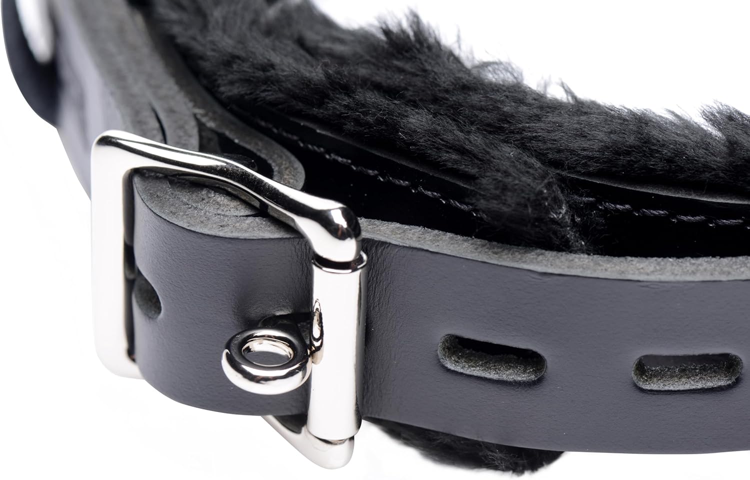 Strict Leather Fur Lined Collar
