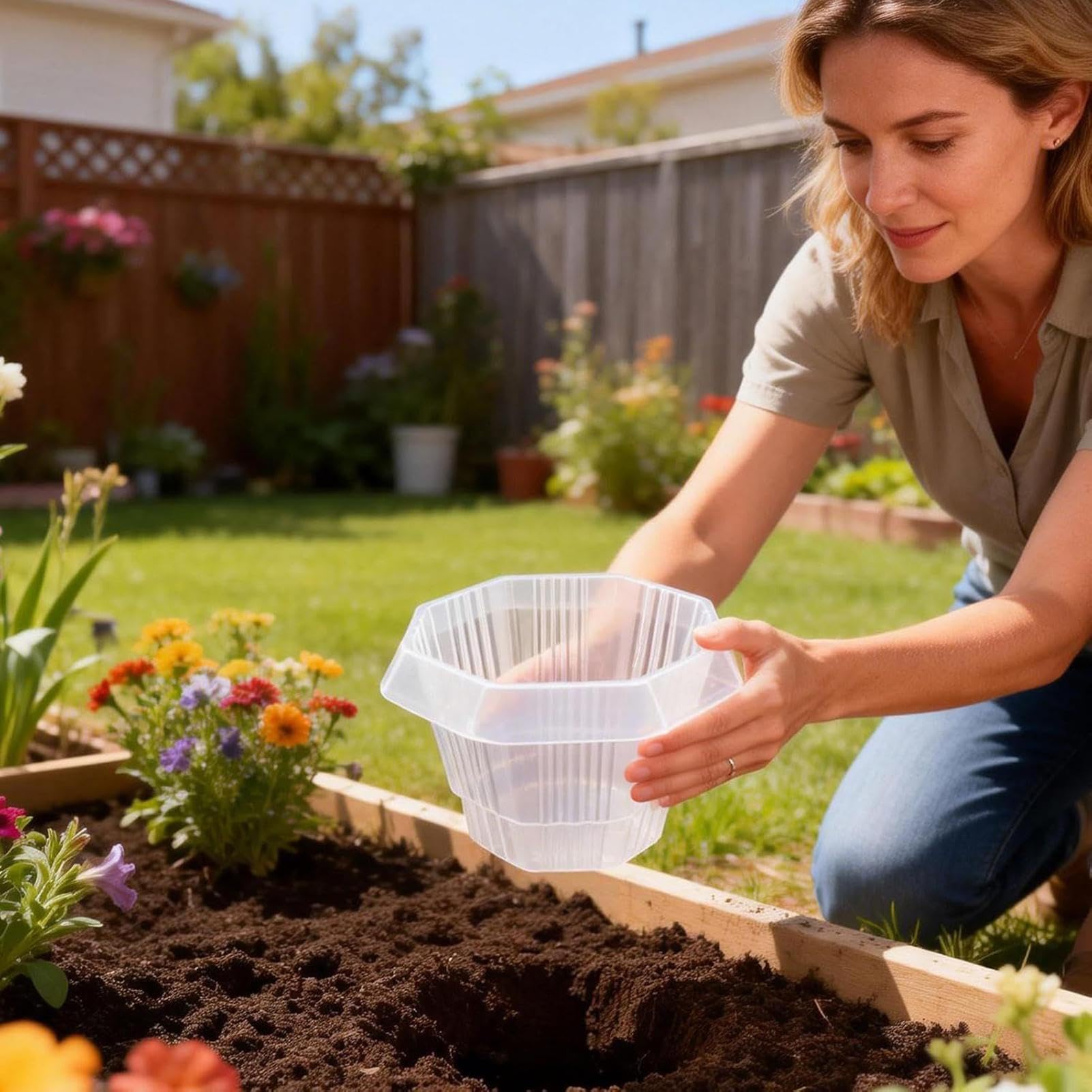 Cloche de Jardin 20 Pièces De Protection Réutilisables