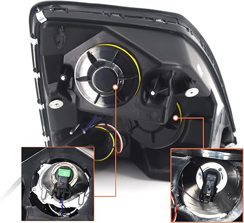 Miniatura 5 de Torque PAIR - Juego de faros delanteros y antiniebla de repuesto para Volvo VNL VN 2004-2017, para el conductor izquierdo y del pasajero del lado