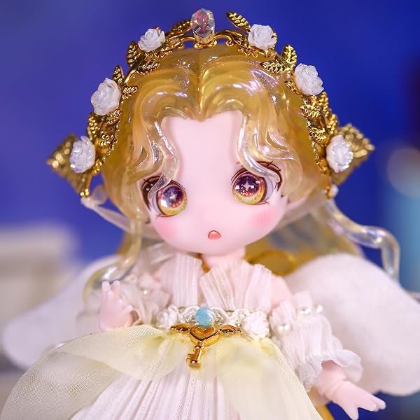 ICY Fortune Days 13cm bjd 人形 - アニメスタイルの人形セット、ギフト、装飾、DIY エクササイズ、コレクションに最適、女の子の人形 8+(Libra) - 2