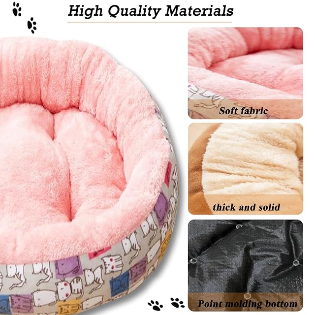 Foto 2 de 7 de ping bu Cama extra grande lavable para perros, sofá cama, antiansiedad, acogedor, cojín calmante para mascotas