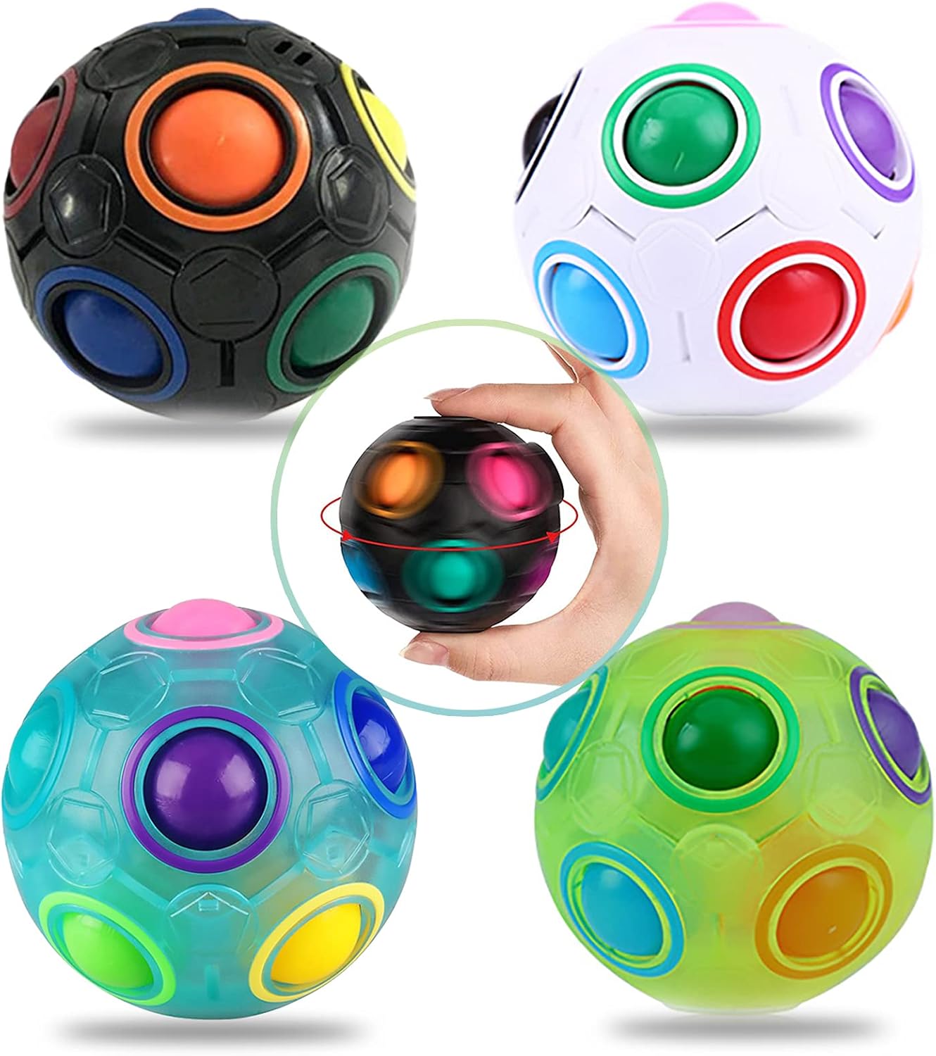 Buy Woleigiao Rainbow Puzzle Ball 4 