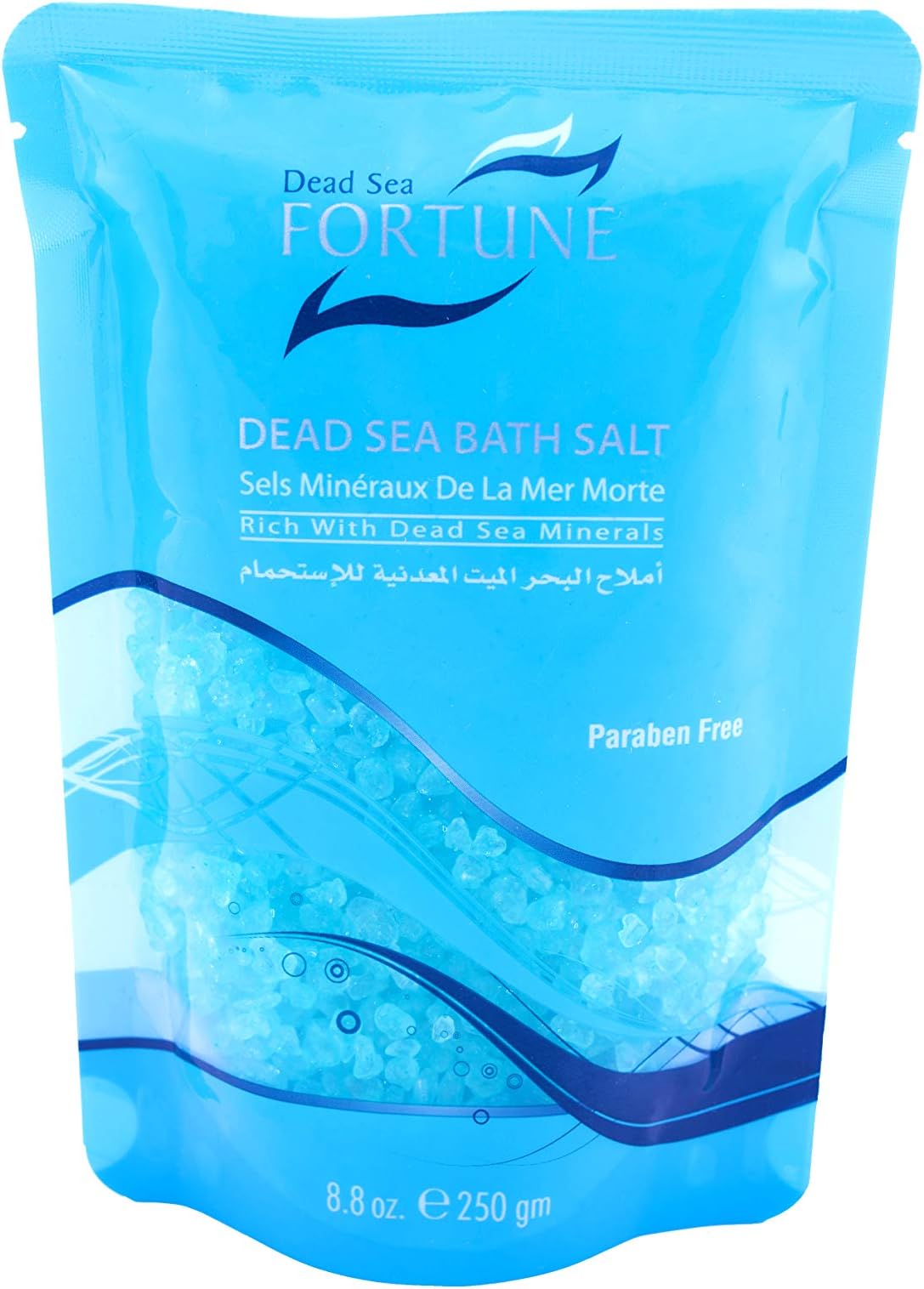 FORTUNE Dead Sea Natural Dead Sea Bath Salt (Blue) 250 g