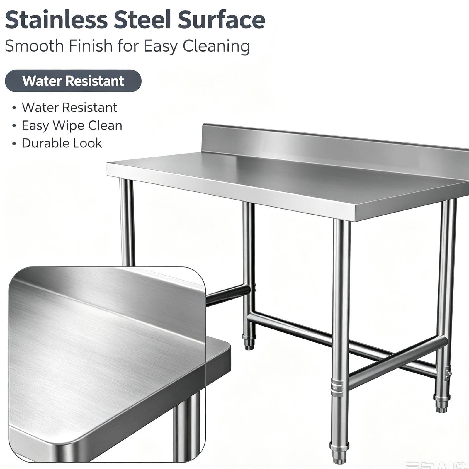 Mesa Acero Inoxidable, Mesa Auxiliar Cocina