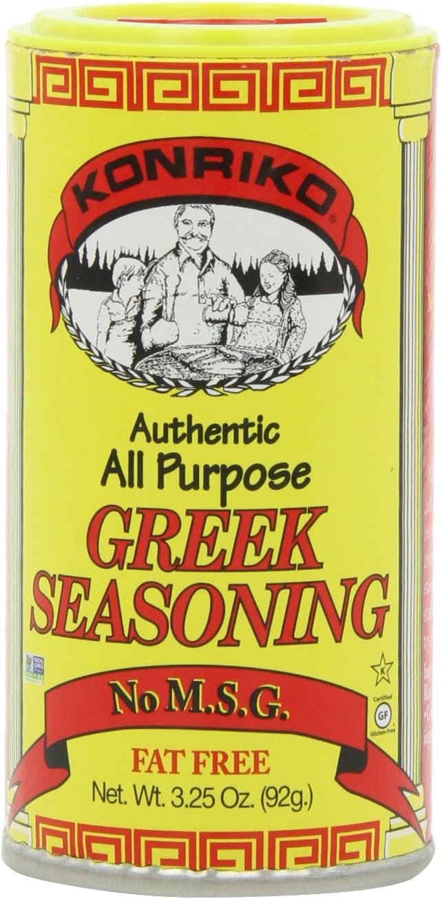 Konriko Greek Authentic Seasoning 2.5 oz (Pack of 6
