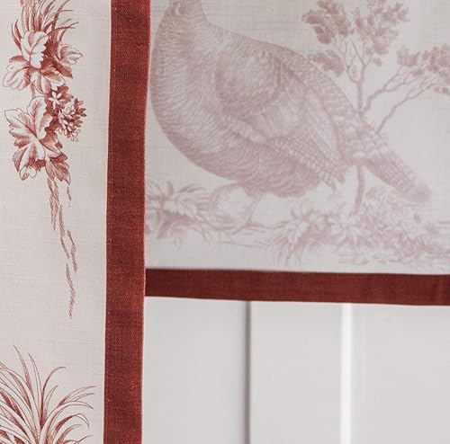 Miniatura 7 de Camino Maison d' Hermine de mesa, 100 % algodón, diseño para Día de Acción de Gracias y Navidad