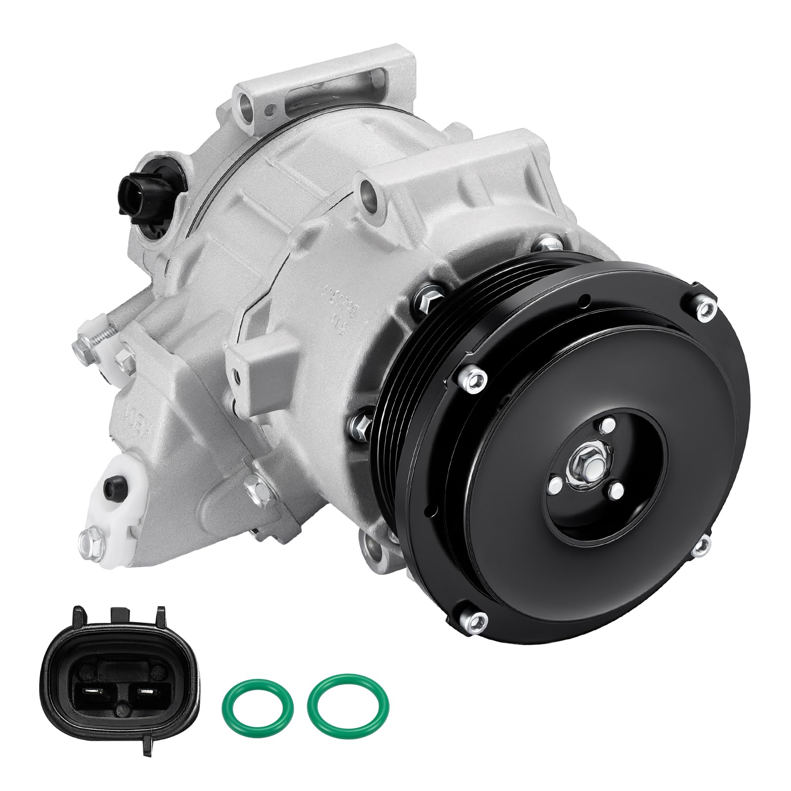 BDFHYK 158368 Air Conditioning AC Compressor with Clutch Compatible with Toyota Highlander 2009-2013, Venza 2009 2010 2011 2012 2013 2014 2015 2016, 2.7L l4, Gas, Replaces 157368, 815579