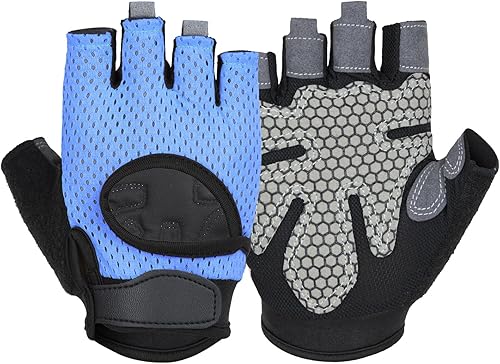 Miniatura 1 de Mithrim Sports Essential - Guantes transpirables para levantamiento de pesas, sin dedos, aptos para levantamiento de pesas, mujeres y hombres
