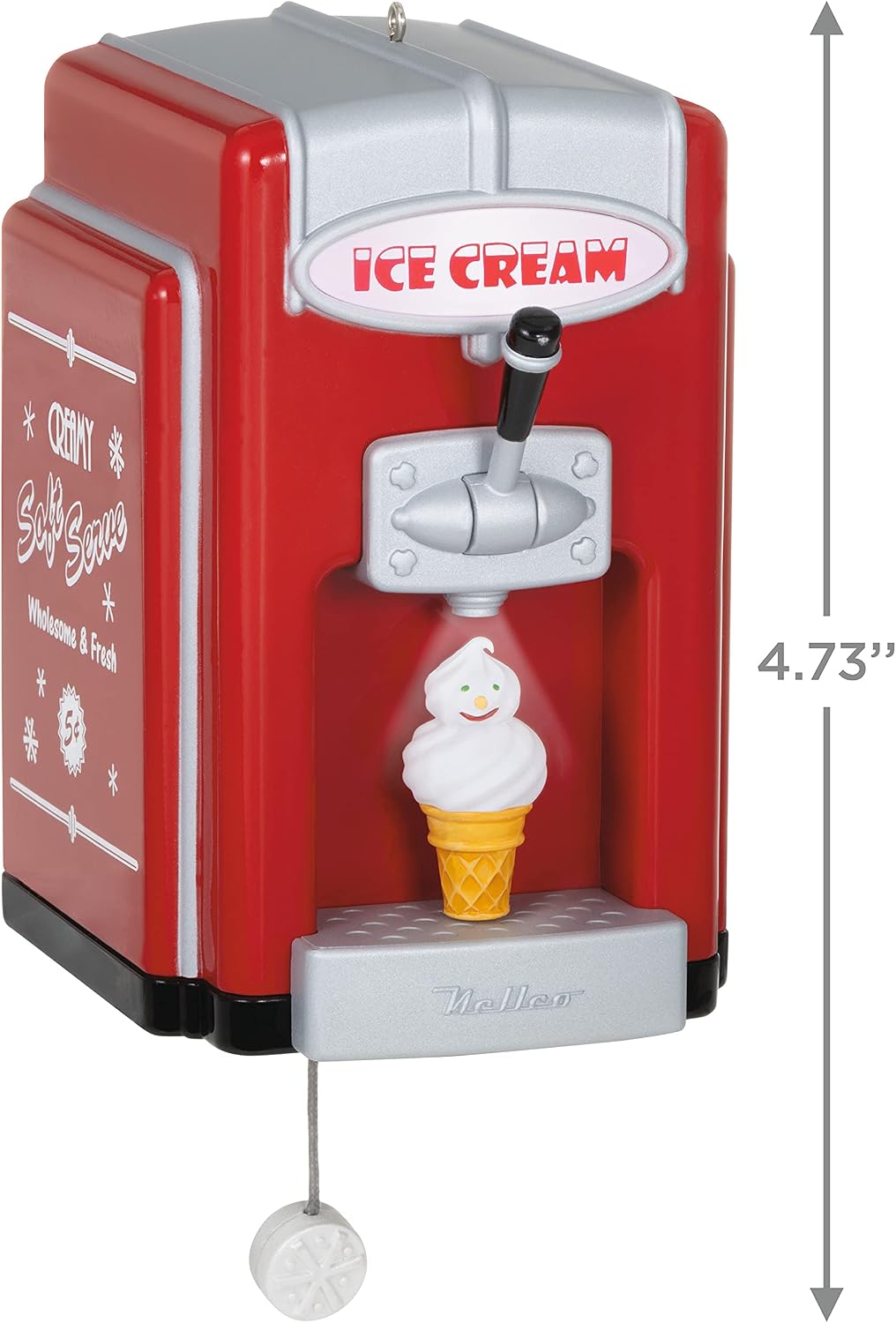 Hallmark Keepsake Christmas Ornament 2021, Soft Serve Surprise, Light and Motion