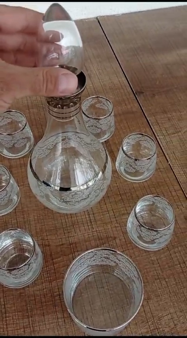 Set de 8 vasos y accesorios Zamzam para servir miniatura 7