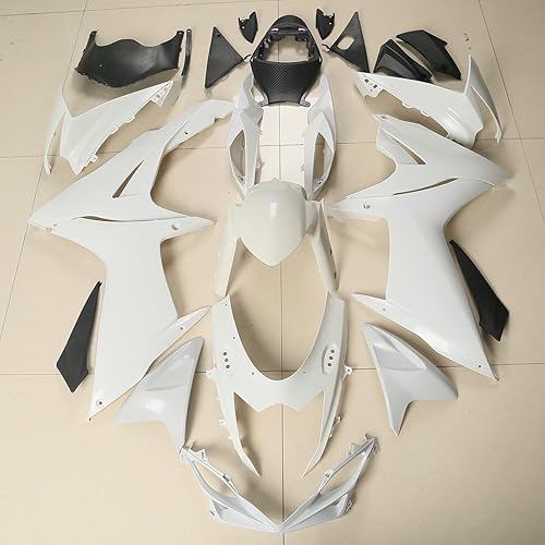 TCT-MOTORPARTS Injection Unpainted Fairing Bodywork Kit Fit For Ducati 848 1098 1198 2007-2012