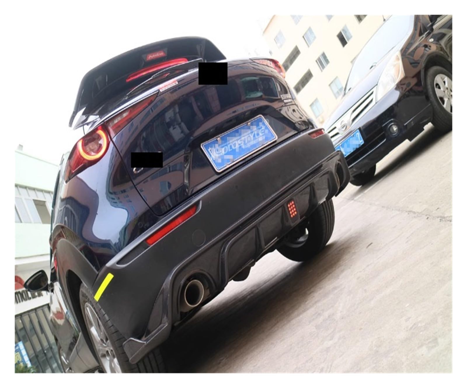 Copertura Plastica Gancio Copertura Gancio Traino Mazda CX-30 2020-2023 | Ricambio Originale DGH950EL1 DGH950EK1 | Plastica Non Verniciata Para Gancio Posteriore