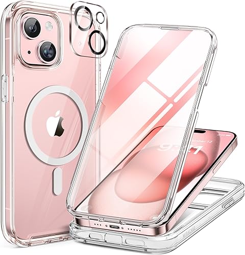 Miniatura 6 de Miracase Glass Series para iPhone 1212 Pro - Funda protectora resistente de cuerpo completo con protector de pantalla de vidrio templado 9H
