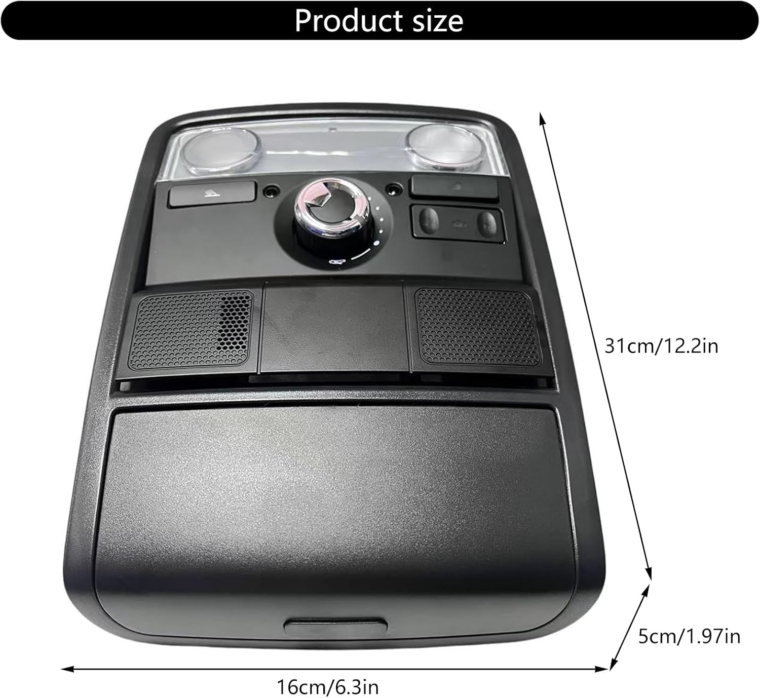 Automotive Accessories for B7 2013-2017 Roof Ceiling Lamps Glasses Box 56D868837A 5C6868837A Dome Reading Light Roof Ceiling Lamps Glasses Box Interior Dome Reading Light Overhead Console Eyeglasses