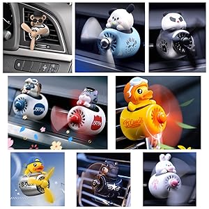 Cacacece 6 Packs Cologne Smell Car Air Fresheners Refills Solid Fragrance Replacement Tablets