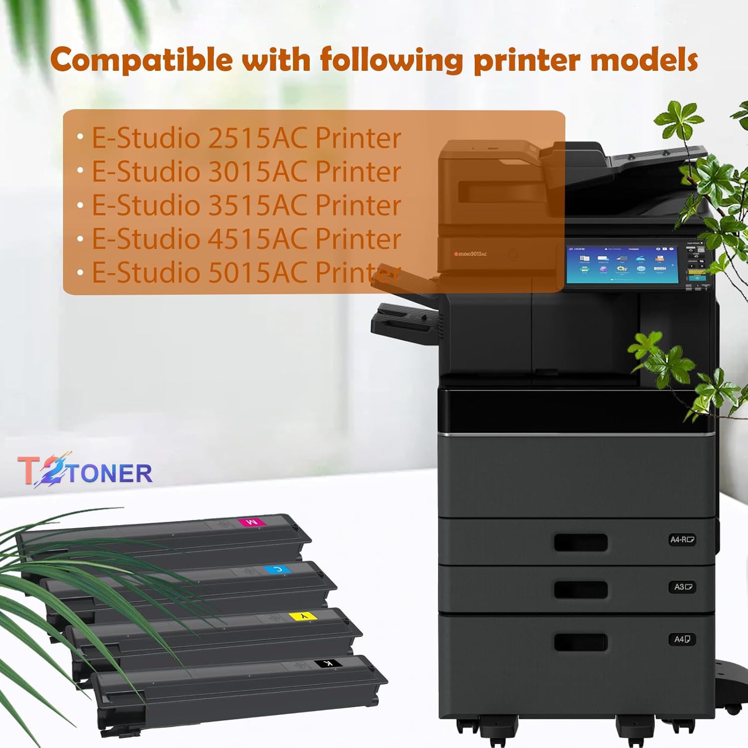 Amazon.co.jp: T2TONER T-FC415U トナーカートリッジ 交換用 東芝 E