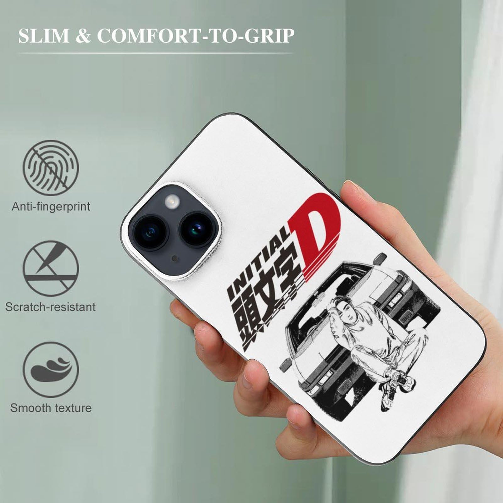 Amazon.co.jp: iPhone16 Pro 用ケース 頭文字d イニシャル D