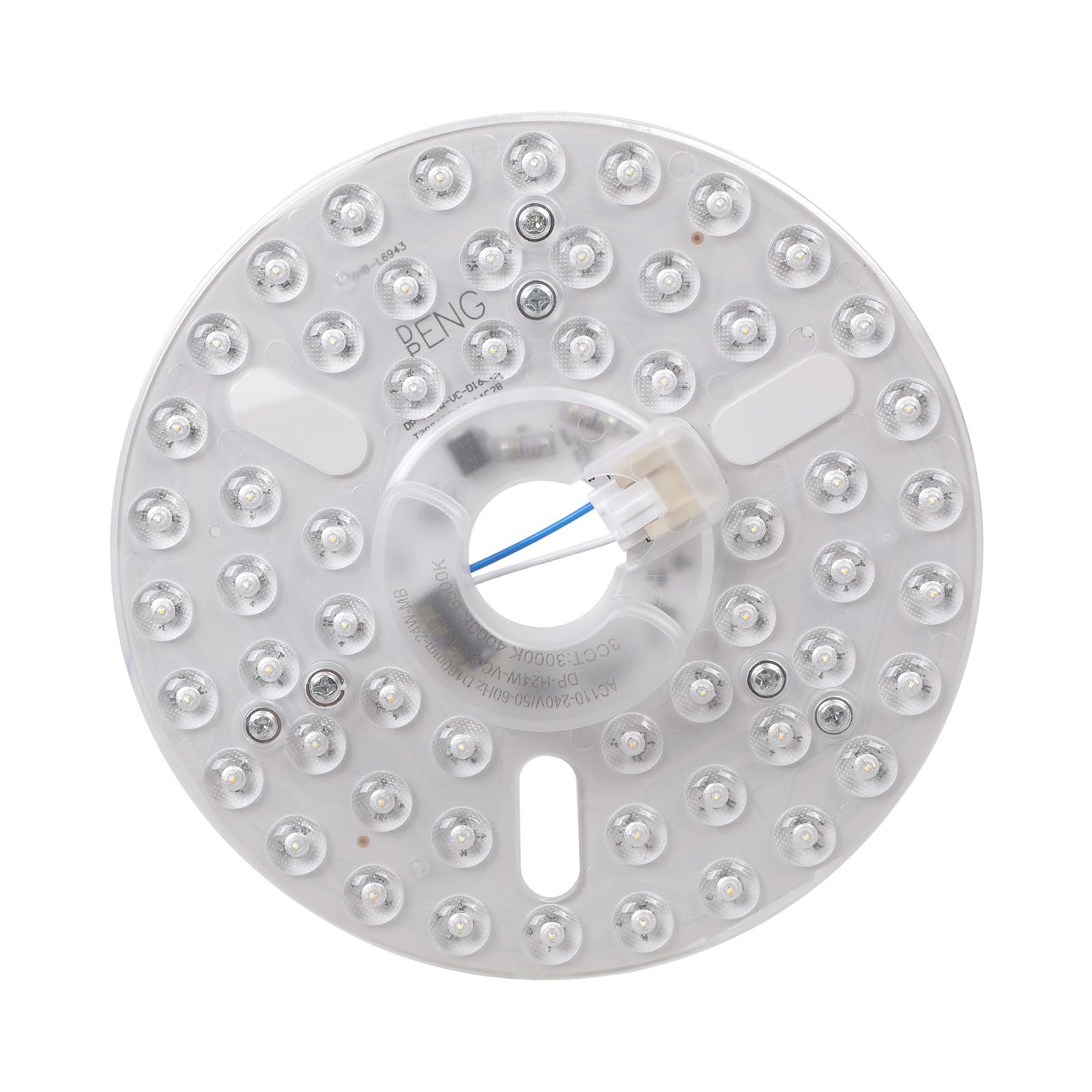 Tsophreniq 160mm Aluminum Light Panel for Ceiling Admirers 24W Resource Conservation Plan Tool Complimentary Attractive Appendage Wide Potential Flexibility Aluminum Room Fan Light