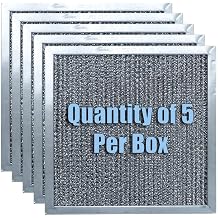 650F Filter 1/2 x 8 3/8 x 8 3/8 Package of 5