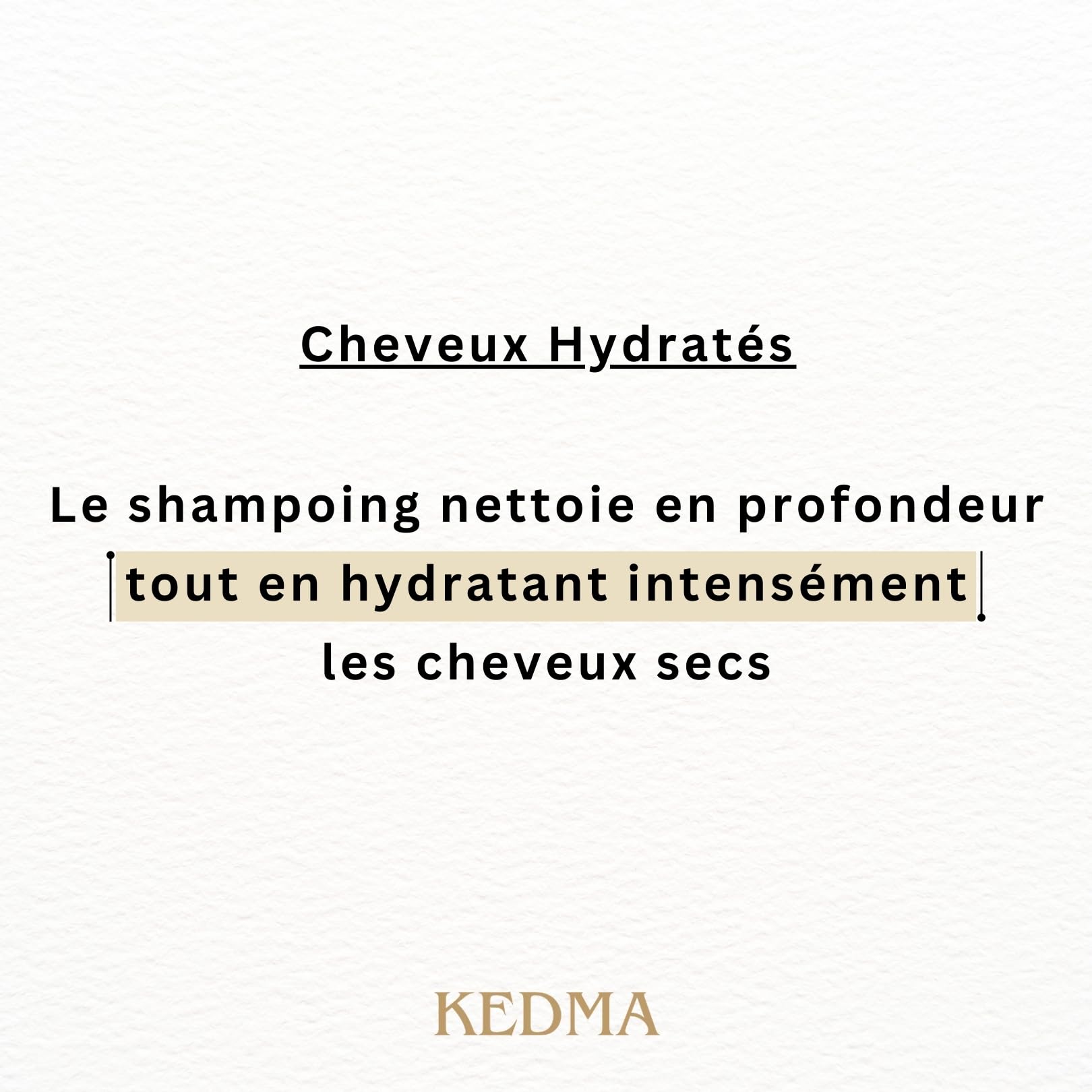 KEDMA - Duo Cheveux Shampooing & Après-Shampooing - 2x250ml | Le duo shampooing et après-shampooing nettoie, démêle et hydrate les cheveux secs ou abîmés.