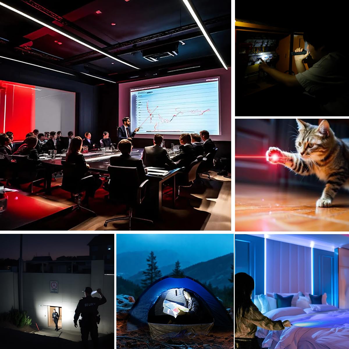 IMALENT GR35 led Taschenlampe mit UV Licht und rotem Licht，2800 Lumen，robuster flache Taschenlampe mit rotem Licht，Magnetischer oder USB-C Anschluss für Outdoor,IP68 Wasserdicht(mit Ladebox)